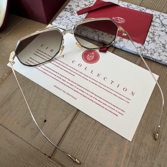 Jacques Marie Mage Reynold Limited Edition Sunglasses in Electrum - Picture 4 of 14